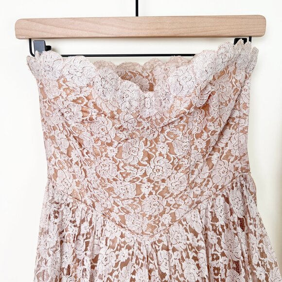 Vintage 50s Lace Midi Maxi Dress Set Formal Wedding Whimsigoth Regency Victorian - Picture 6 of 11